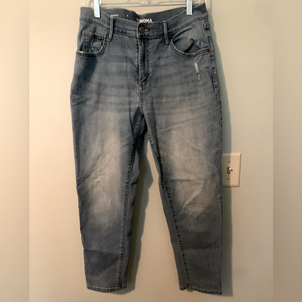 Sonoma light wash girlfriend jeans